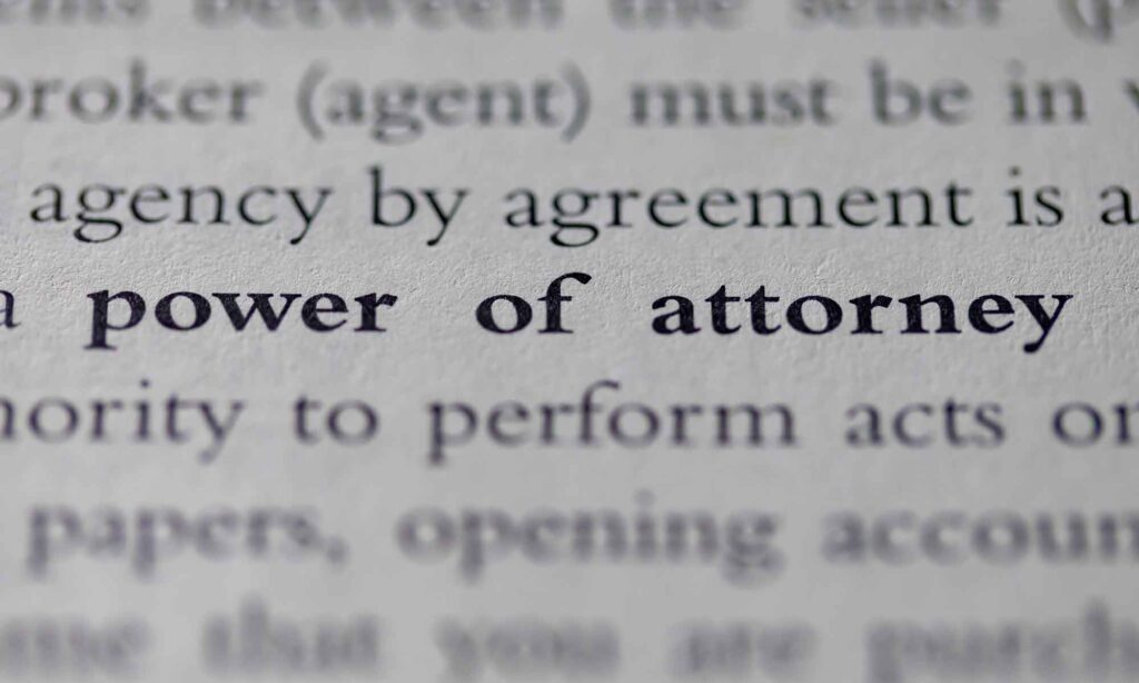 How to get power of attorney Pinnacle Legacy Law