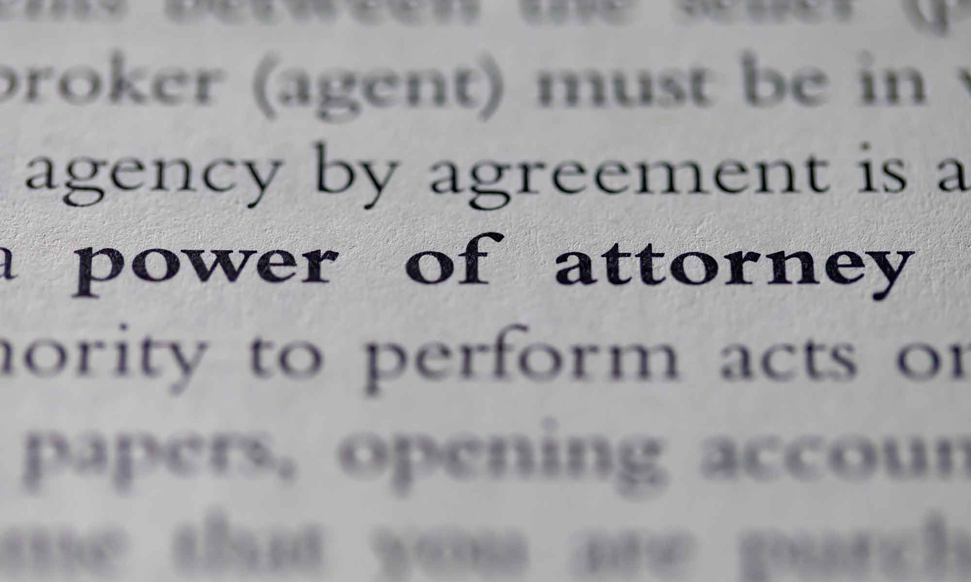 How to get power of attorney Pinnacle Legacy Law